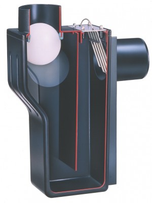 WISY multisyphon overflow for rainwater tanks 